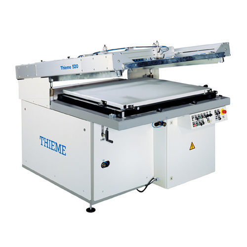 Macchina serigrafica semiautomatica - 500 series - THIEME - a colori / per tessili / compatta
