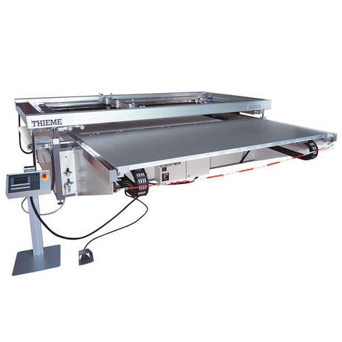 Macchina serigrafica automatica - 1000 S - THIEME - a colori / con piano di lavoro estraibile / in piano