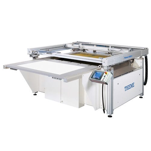 Macchina serigrafica automatica - 3000 series - THIEME - a colori / con piano di lavoro estraibile / con touch screen