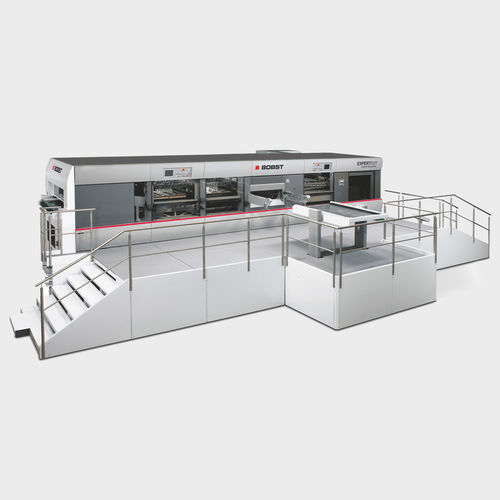 Macchina da taglio con matrice - EXPERTCUT 145 PER - BOBST - per cartone / per carta / CNC
