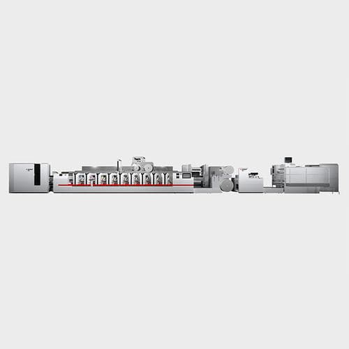 Macchina da stampa flessografica in linea - M6 - BOBST - per carta / per film in plastica / per cartoni