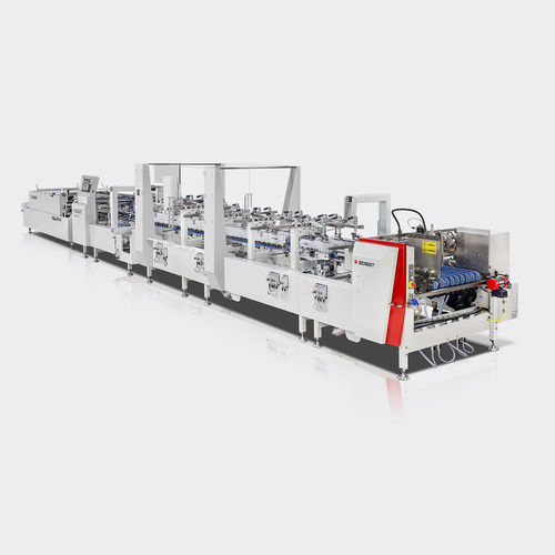 Macchina incollatrice automatica - NOVAFOLD series - BOBST - per cartoni / di carta / per l'industria dell'imballaggio