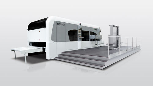 Macchina da taglio con matrice - EXPERTCUT series - BOBST - di lastre / per applicazioni industriali / a base piana