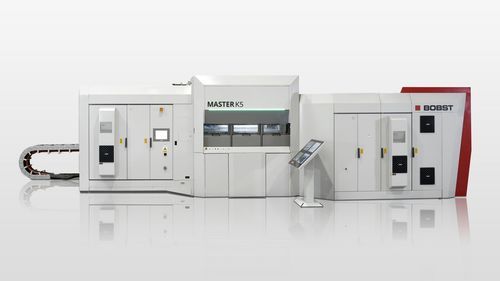 Sistema di metallizzazione sottovuoto - MASTER K5 - BOBST - di pellicole di plastica / per carta