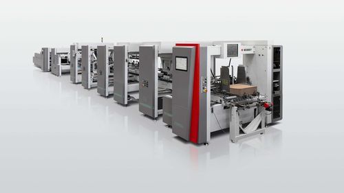 Macchina piegatrice cartone - EXPERTFOLD series - BOBST - per carta / automatica / per alimentazione in pezzi grezzi