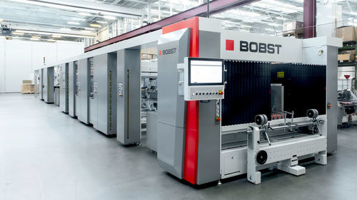 Macchina piegatrice cartone - MASTERFOLD series - BOBST - elettrica / automatica / a motore