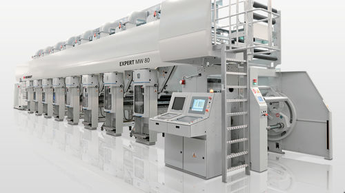 Macchina da stampa a rotoincisione - MW 60 - BOBST - per etichette / a colori / in linea