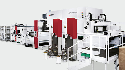 Macchina da taglio con matrice - VISIONLINE 1.6 - BOBST - di lastre / CNC / a base piana