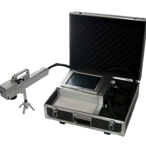 Macchina di marcatura a batteria - MobiLase Battery - Rocklin Manufacturing - laser a fibra / per metallo / per materie plastiche