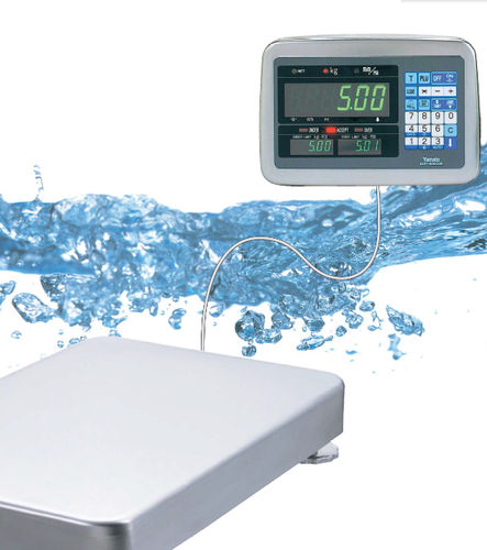 Bilancia a piattaforma - DP-5500 series - Yamato Scale Co - digitale / in acciaio inossidabile / IP66