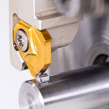 Utensile per scanalare e tranciare a flangia - QUICK-2-CUT - Iscar Metals - per filettatura CNC / di precisione