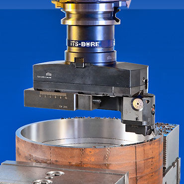 Testa alesatrice di precisione - Iscar Metals - per lavorazione pesante