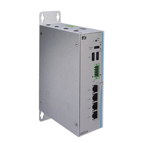 Computer embedded - UST210-83K-FL - AXIOMTEK - su guida DIN / Intel® Atom® x5-E3940 / HDMI