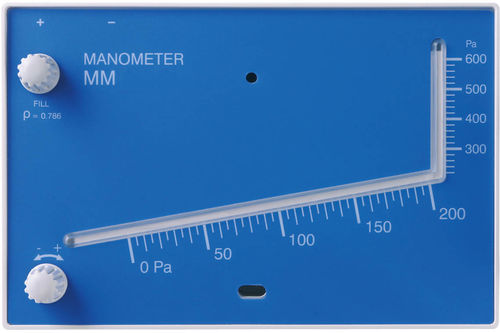 Manometro differenziale - MM series - Thermokon Sensortechnik - analogico / in plastica / a tubo inclinato