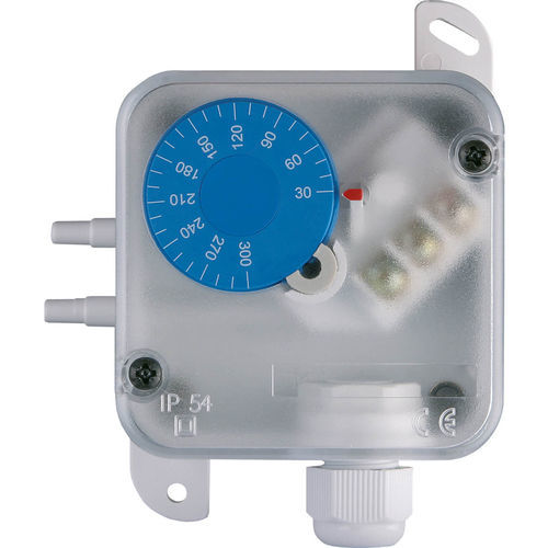 Pressostato differenziale - PS series - Thermokon Sensortechnik - morsettiera / connettore M16 / montato su pannello