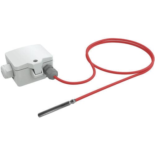 Sensore di temperatura per HVAC - TF14+ active - Thermokon Sensortechnik - a resistenza / con scatola / 4-20 mA