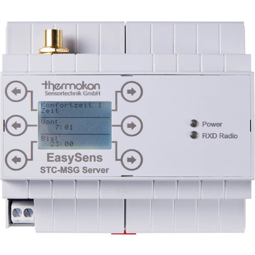 Server di comunicazione - STC-MSG - Thermokon Sensortechnik - su guida DIN