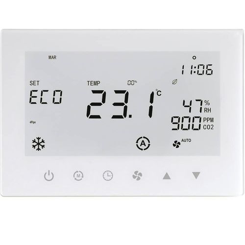 Termostato d'ambiente - LCF02 QTouch RS485 Modbus - Thermokon Sensortechnik - NTC / regolabile / NO