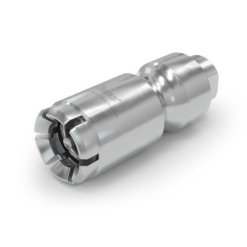 Raccordo pneumatico - WEH® TW110 - WEH GmbH Verbindungstechnik - push-to-lock / in acciaio inossidabile / con valvola di chiusura