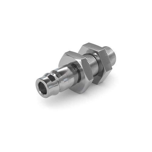 Connettore pneumatico - TNS12-S1 H2 - WEH GmbH Verbindungstechnik - maschio / a bassa rumorosità / per gas