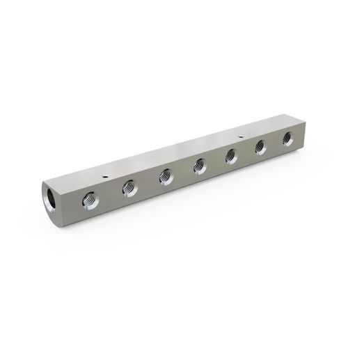 Manifold a 6 vie - TMF900-S1 H2 - WEH GmbH Verbindungstechnik - in acciaio inossidabile / per gas / a connessione multipla