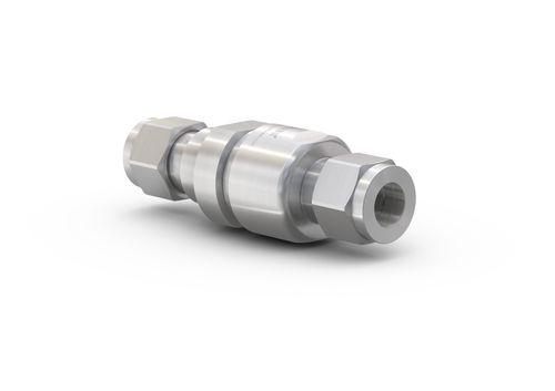 Valvola di ritegno per GNC - TVR1 CNG - WEH GmbH Verbindungstechnik - per stazione di servizio / per automobile / in acciaio inossidabile