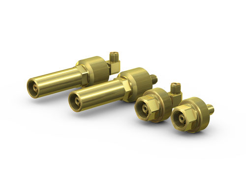 Raccordo pneumatico - WEH® TW67 - WEH GmbH Verbindungstechnik - ad avvitamento / di riempimento / per bombola di gas