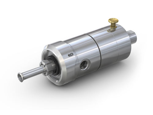 Raccordo pneumatico - WEH® TW117 - WEH GmbH Verbindungstechnik - push-to-lock / in acciaio inossidabile / per bombola di gas