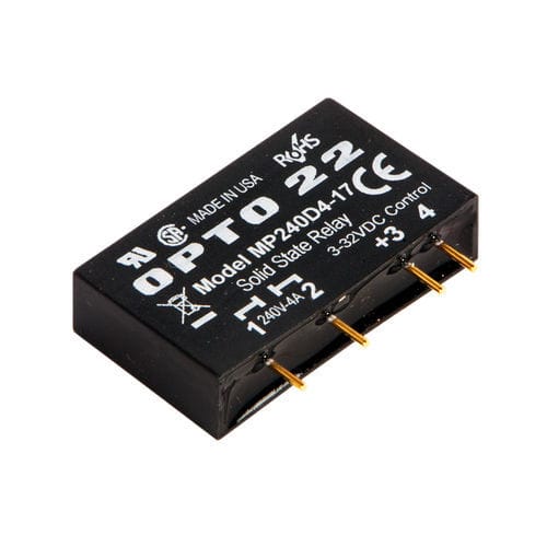 Relè statico DC - MP240D4-17 - Opto 22 - AC / per circuito stampato