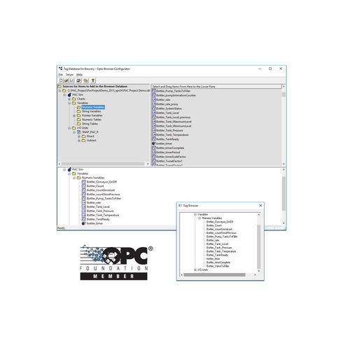 Software OPC - OPTOOPCSERVER - Opto 22 - di regolazione / HMI / server