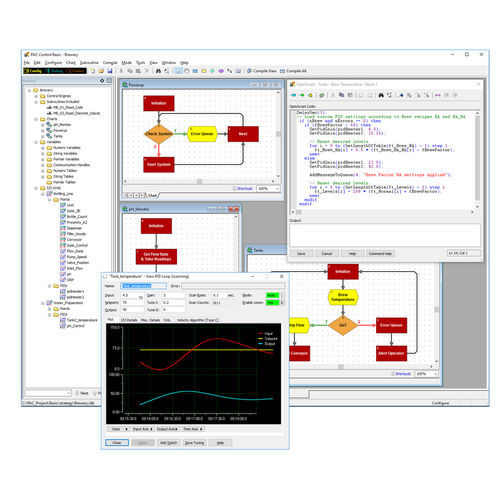Software di programmazione - PACCONTROLBAS - Opto 22 - di supervisione / di acquisizione dati / di regolazione