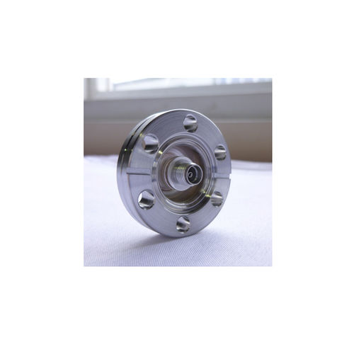 Passaparete per cavo coassiale - 242-SMAD50-C16 - Allectra.com - per cavo alta frequenza / per flangia / a vuoto