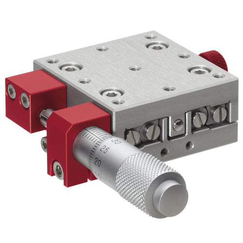 Piastra di posizionamento lineare - NH Series - SCHNEEBERGER AG Linear Technology - manuale / monoassiale / a micrometri