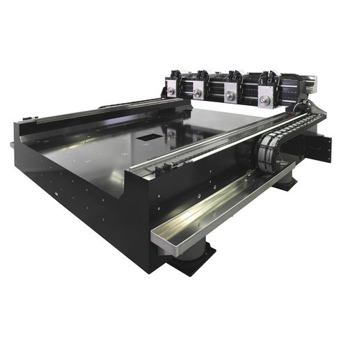 Sistema di posizionamento a 3 assi - SCHNEEBERGER AG Linear Technology - a ponte / per ispezione Wafer e metrologia / ad alta precisione