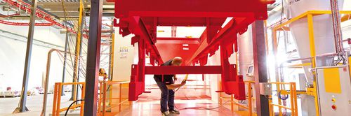Cabina di verniciatura a polvere per pezzi di ricambio - MagicCompact® XXL - Gema Switzerland - inerziale / con cambio colore rapido / automatica