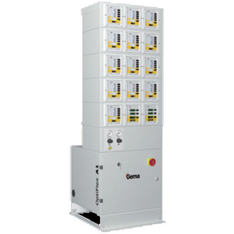 Macchina di verniciatura a polvere automatica - OptiFlex®  - Gema Switzerland