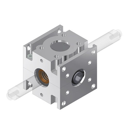 Riduttore a coppia conica - 3900, 3901 - Ketterer - ad assi ortogonali / a doppio albero di uscita / 100 - 200 Nm