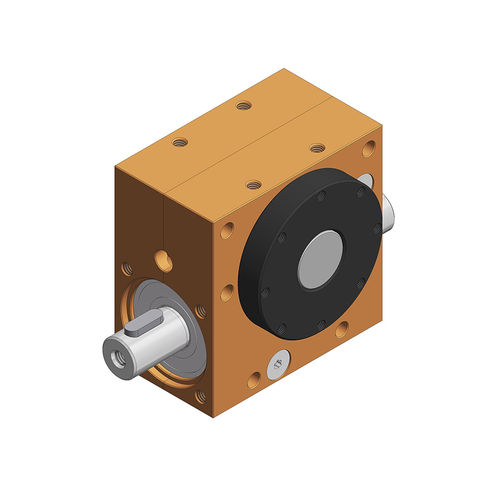 Riduttore a vite senza fine - Ket-Motion 2020 DS - Ketterer - ad assi ortogonali / 1 - 5 Nm / ad alta precisione