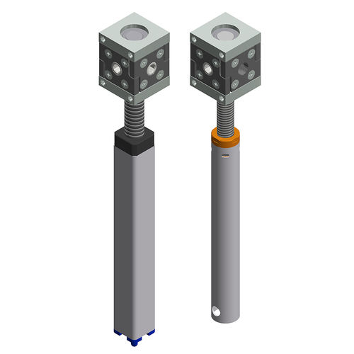 Riduttore a coppia conica - 3035, 3036 - Ketterer - ad assi ortogonali / 1 - 5 Nm / per la regolazione in altezza di una postazione di lavoro da seduto a in piedi