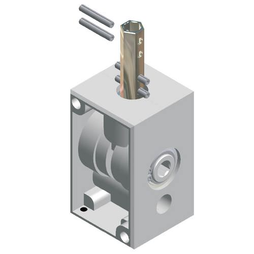 Riduttore a coppia conica - 3874 - Ketterer - ad assi ortogonali / 1 - 5 Nm / per schermo di protezione solare ombrello di grandi dimensioni