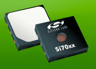 Sensore di temperatura al silicio - Si70xx series  - Silicon Laboratories - circuito integrato