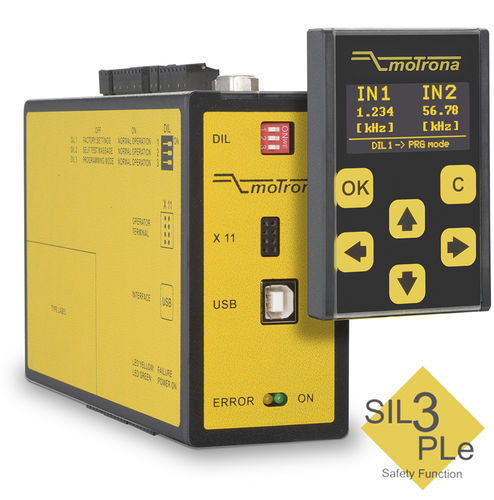 Commutatore di velocità elettronico - DS230 A/B SinCos - motrona - ingresso incrementale / con uscita analogica / uscita transistor