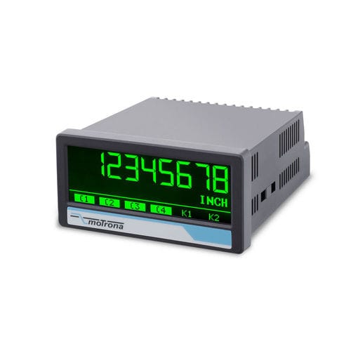 Indicatore ProfiNet - PN350 touchMATRIX&reg; - motrona - di processo / a 7 segmenti / con touch screen