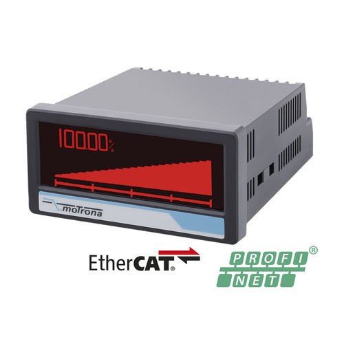Indicatore e controllore di bus di campo - touchMATRIX® - motrona - universale / di processo / di frequenza