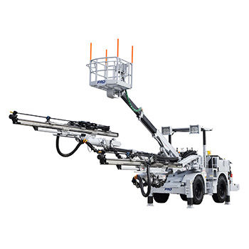 Carro di perforazione per tunnel - JTH2100A - Furukawa Rock Drill - a doppio braccio