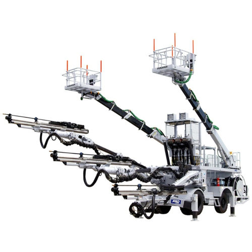 Carro di perforazione per tunnel - JTH3200R - Furukawa Rock Drill - a tre bracci