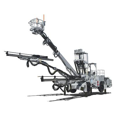 Carro di perforazione per tunnel - JTH2100R - Furukawa Rock Drill - a doppio braccio