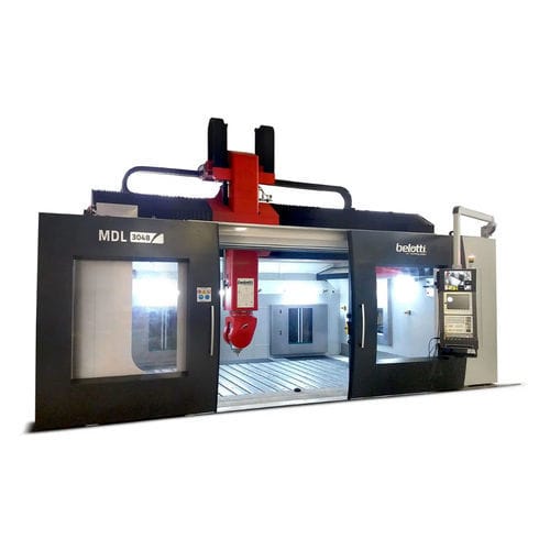 Centro di lavoro CNC 5 assi - MDL - Belotti SpA - verticale / per leghe leggere / per compositi