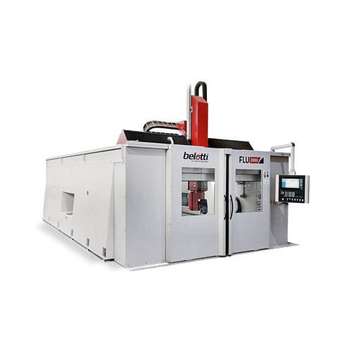 Centro di lavoro CNC 5 assi - FLU - Belotti SpA - verticale / per leghe leggere / per compositi