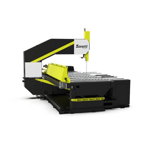 Sega a nastro - NOVA NCH series - BONETTI Cutting Solutions - verticale / per alluminio / per lamiera di alluminio